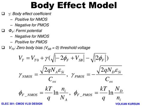 electro-harmonix|Question about the Fermi potential of NMOS and PMOS!!!